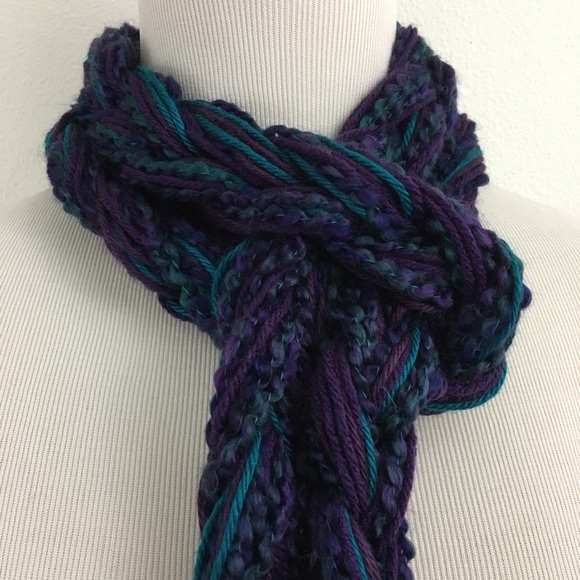 Handmade Crocheted Scarf - Picture 3 of 10